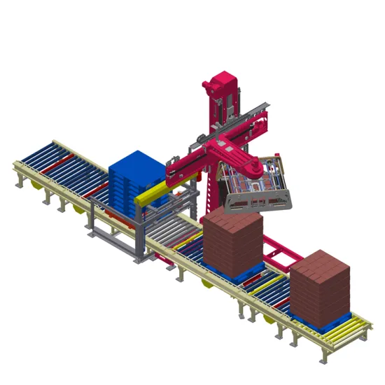 Automatic Labor-Saving Bag Carton Box Palletizing Machine - Single Column Palletizer