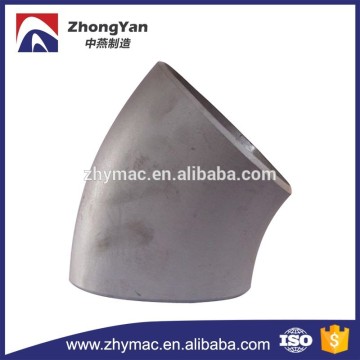 4 inch stainless steel 45 degree elbow, pipe fittings elbow asme b16.9 sch.std