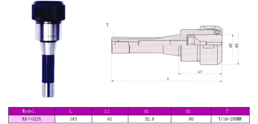 R8 Oz Milling Collet Chuck, High Quality R8 Oz Milling Collet Chuck on ...
