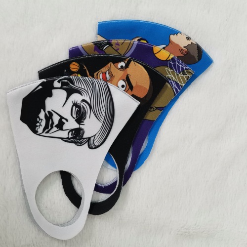 Ready to ship bandana china factory personalized face shield American flag spandex face guard veil