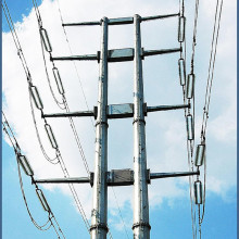 High quality hot dip galvanization power transmission tower