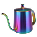 Rainbow Colorful Long Narrow Spout Coffee Pot