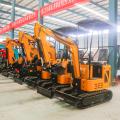 1 ตันไฮดรอลิกสวนขนาดเล็ก Crawler Mini Digger Excavator