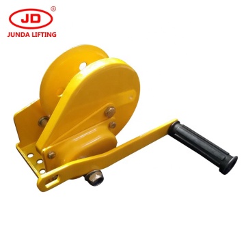 1200lbs Manual Hand Winch for Pulling with Crank Strap Gear
