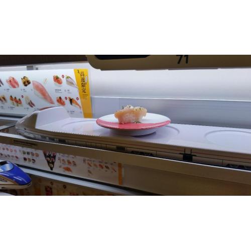 Linear sushi conveyor belt in the catering industry application product characteristics and advantages