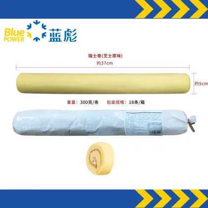 Economic Swiss Roll Cheese Cakes Frozen Sponge Cake for Hotel Buffets