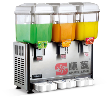 Hygienic Design Hot and Cold Beverage Dispenser with Refrigeration Function