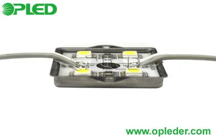 Square Waterproof Led Modules Red , Aluminum 4pcs Smd Epistar 5050