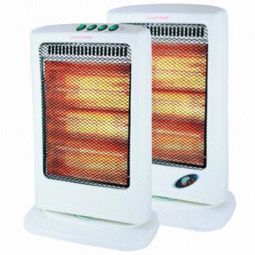 Halogen heater, tip over and OSC functions
