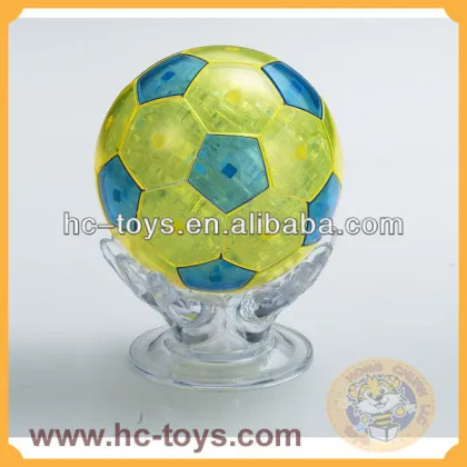 2015 Hot!Crystal Football Puzzle, Puzzle Game, DIY Football, Sport Toys