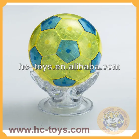 2015 Hot!Crystal Football Puzzle, Puzzle Game, DIY Football, Sport Toys