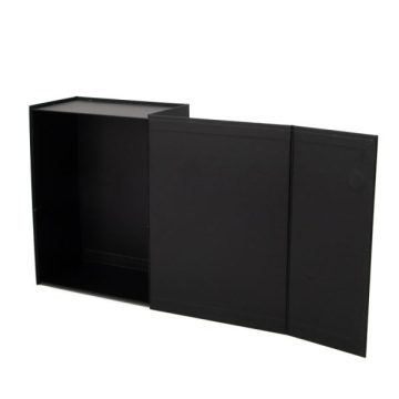 High Quality Black Gift Boxes with Logo Printing