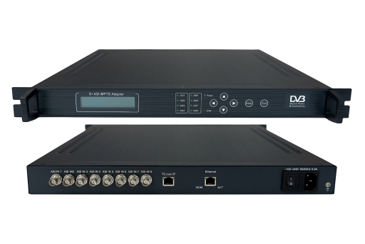 ASI*8-IP*8MPTS (8ASI-to-8IP,multicast,only work with Gigabit port) Converter Radio & TV Broadcasting Equipment sc-2235