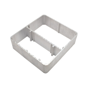 Extruded aluminum alloy profiles for industrial use