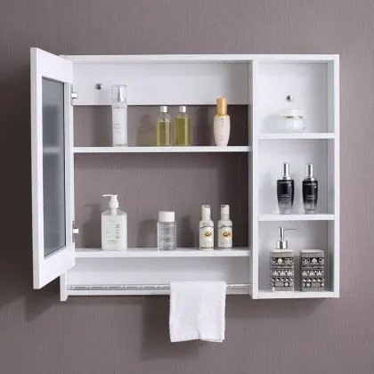 solid modern colored decorative pvc cabinet