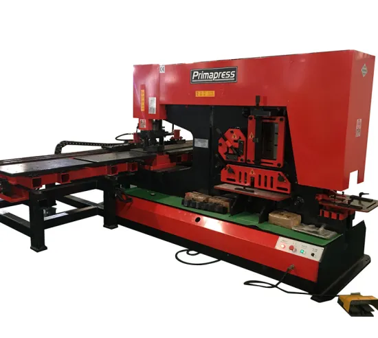 Ironworker Punching and Shearing Machine for Steel Angle Cutting