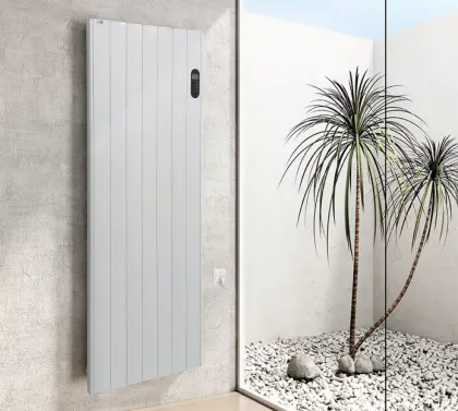 Compact white Vertical Radiator Convector Heater