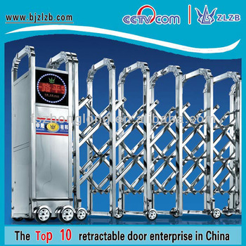 Folding gate design retractable gate main gate steel door