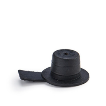 Moss Pull Plugs Black TPR plastic parts