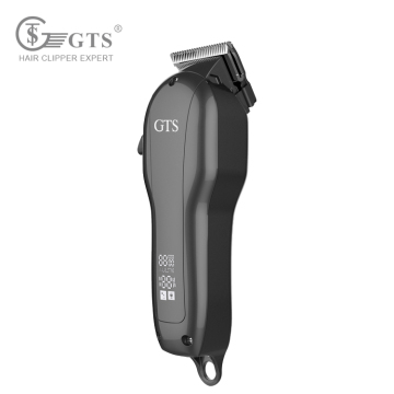 Professional Rechargeable Electric Cordless High Carbon Steel Blade Hair Trimmer - GTS-6008