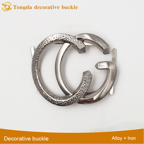 Logo Tasarımlı Şık Çinko Alaşımlı Ayakkabı Raptiyesi