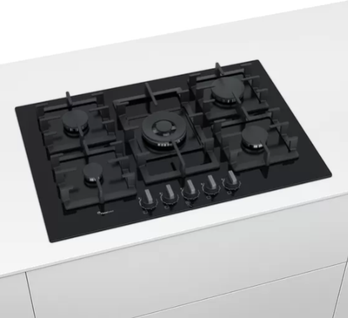 Bosch gas hob 5 burner black top