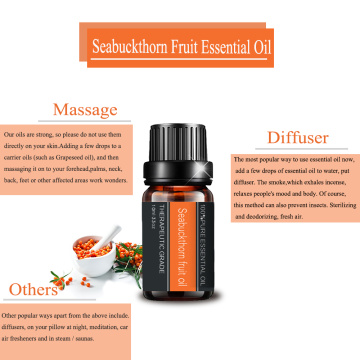 Natural Seabuckthorn Fruit Essential Oil For Health Care