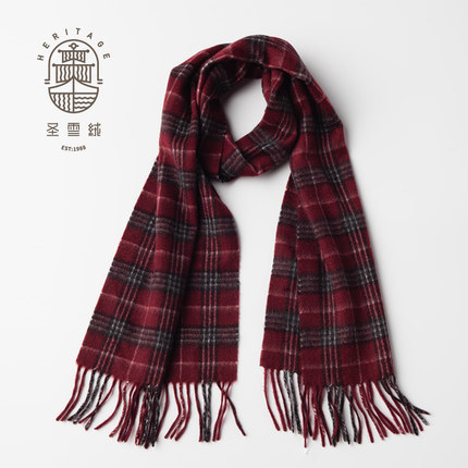 Plaids Pure Cashmere Scarf