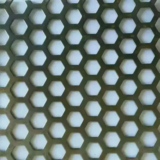 304 Stainless Steel Punching Hole Metal Mesh