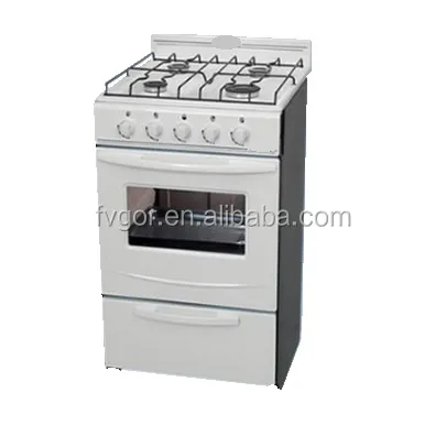 20 Inch Thor Kitchen Gas Range Oven with 4 Burners and Spray Coating