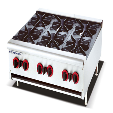 Factory Price Stainless Steel Countertop Commercial Gas Cooktops/Gas Stoves in the United States