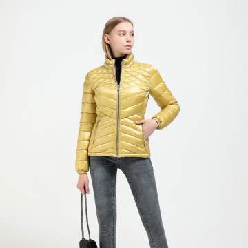 Jackets de mulheres curtas roupas de inverno de moda quente