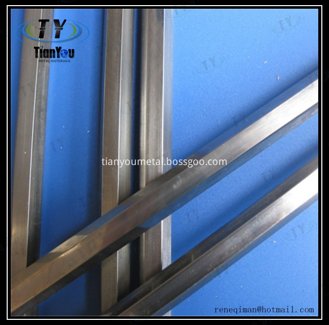 Titanium Square Bars