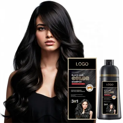 Korean Ammonia-Free Ginseng Hair Color Shampoo