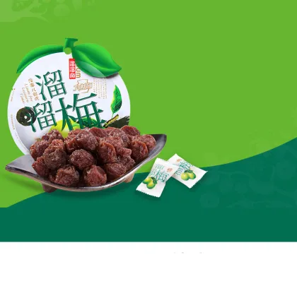Healthy snack food sour sweet plum
