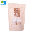 Stojak na żywność Kraft Paper Doypack ZipLock