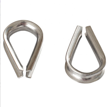 Factory Supply: High-Quality Wire Rope Thimbles & Chicken Heart Rings for Secure Component Connections