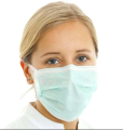 kelas medis dengan masker wajah
