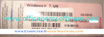 Original Windows 7 Ultimate Oem Product Key X16 Red