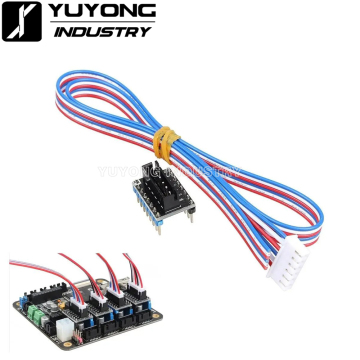 Module d'adaptateur de conducteur de stepper: connexion des pilotes A4988 ou DRV8825 aux moteurs à haute puissance