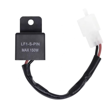 Wholesale LF1-S-PIN MAX 150W 12V LED Motorcycle Flasher Relay - 2-pin Black