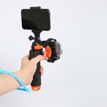 Высококачественный анти скользкий GoPro Ploating Bobber: прочный портативный монопод и ручная сцепление для улучшенных водных спортивных фотографий