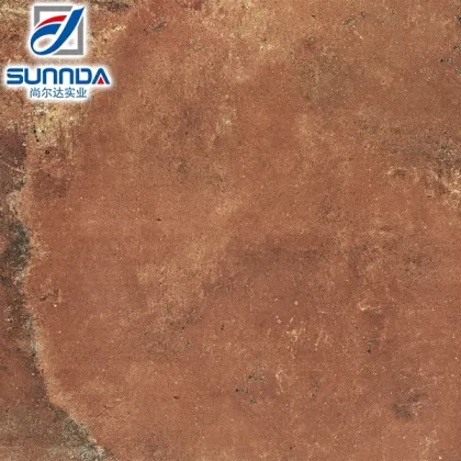 Sunnda bright color fantastic porcelain, oil paint rust colored floor tile