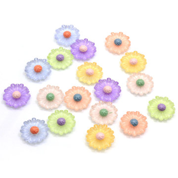 100 stks Miniatuur Holle Hart Ster Plaksteen Hars Cabochons Kawaii Parel Ster Hart Snoep Cabochon Plakstenen Versieringen