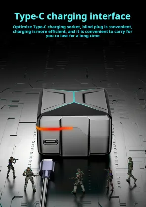 Wireless Stereo Earphones with Microphone - Hot Sale Gaming Headsets Earbuds