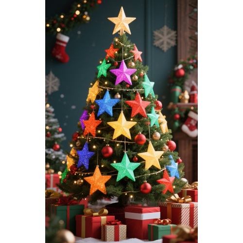 christmas star lamp led lights outdoor