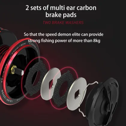 30 kg Carbon Fiber BFS Fishing Reel