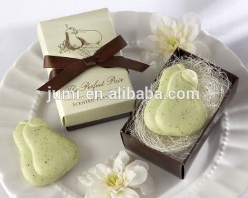 New Pear Shape Cute Mini Scented Soap wedding party gift