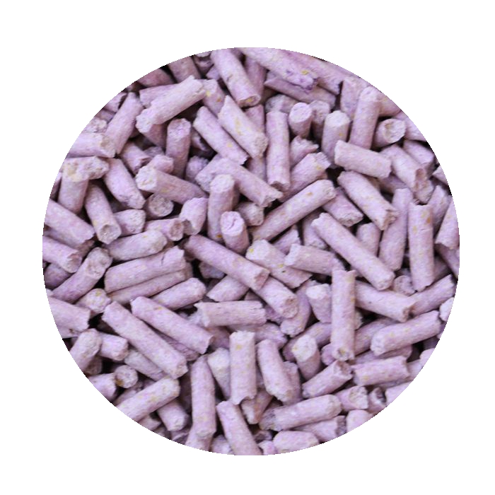 Lavender cat litter