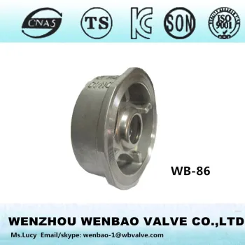 WB-86 Wafer check valve spring loaded /check valve spring loaded /API wafer check valve